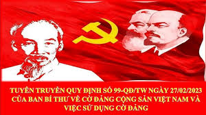 Về sử dụng cờ Đảng và hình ảnh cờ Đảng Cộng sản Việt Nam