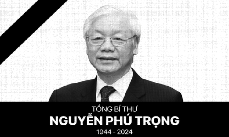THÔNG BÁO LỄ QUỐC TANG ĐỒNG CHÍ NGUYỄN PHÚ TRỌNG - TỔNG BÍ THƯ BCH TRUNG ƯƠNG ĐẢNG
